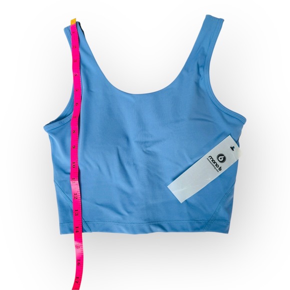 Mono B Other - NWT Mono B Sports Bra - M - Blue - Longline Padded Activewear